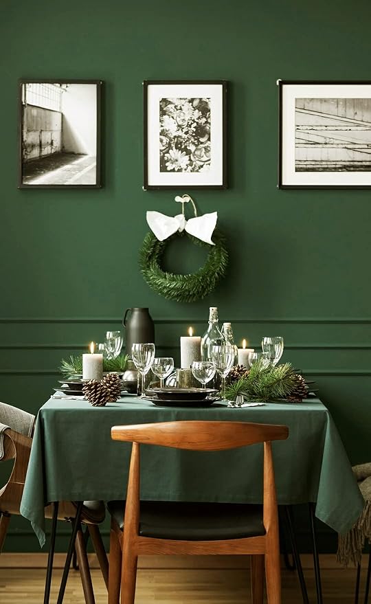 Safiyya 393"x17.7" Olive Green Peel and Stick Wallpaper Dark Green Contact Paper Self Adhesive Contact Paper Decorative Wallpaper Vinyl Rolls for Wall