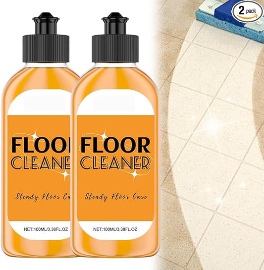 Floor Cleaner, 2026 Household Hardwood Floor Cleaner - All-Surface Acid, Powerful Stain Removing Floor Cleaner for Mopping, Spraying Hardwood, Tile, Marble, Laminate Floors (2, 100ml)
