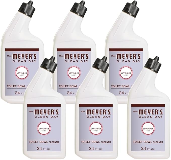 Mrs. MEYER'S Clean Day Toilet Bowl Cleaner Lavender, 24 OZ (Pack of 6)