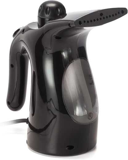 Dominion SteamMax™ Portable Handheld Garment Steamer - Ideal for Home or Travel, Fast Heating, Removes Wrinkles on Clothes and Fabric, ETL Certified (Black)