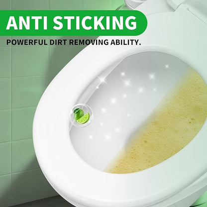 MAMADOU Foam Shield Smart Toilet Special Foaming Agent Splash Toilet Cleaner 285ml Deodorizing Cleaning Liquid Stain-Resistant Ceramic Bowl For Effective and Environmental Lime scent
