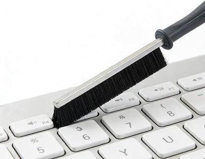 3-Pack Grout and Crevice Cleaning Brushes Set, Hard Bristle Multi-Surface Gap Brush for Tile Grout, Windows, Doors, Sink Edges, Shower Tracks