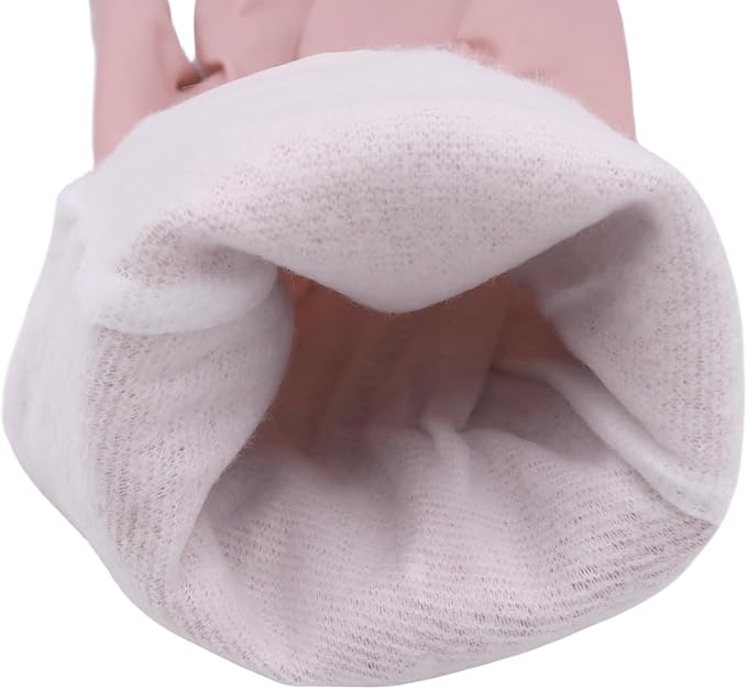 RARITYUS Household Kitchen Cleaning Gloves Waterproof Cotton Lined Dishwashing Non-Slip Long Cuff Gloves