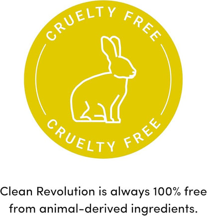 Clean Revolution SuperCharged All Purpose Cleaner Refill with Smart Probiotic + Enzyme Complex, Multi-Surface Kitchen Bathroom & Floor Cleaner, Lemon & Herbs, 18 oz (Pack of 1)