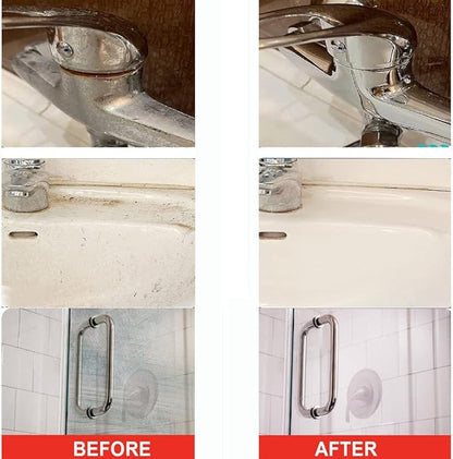 Stubborn Stains Cleaner - Bathroom Descaler Cleaner, Limescale Cleaner, Luckydogs Multipurpose Bathroom Foam Cleaner, All-Purpose Bathroom Descaler Foam Cleaner Spray (1 bottle)