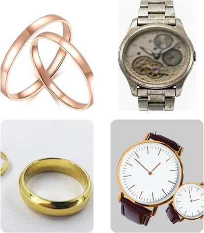 Watch Strap Maintenance Cleaner Spray,Watch Scratch Remover,Quick Jewelry Cleaning Spray,Watch Strap Liquid Suitable for Various Materials (1, 2pcs)