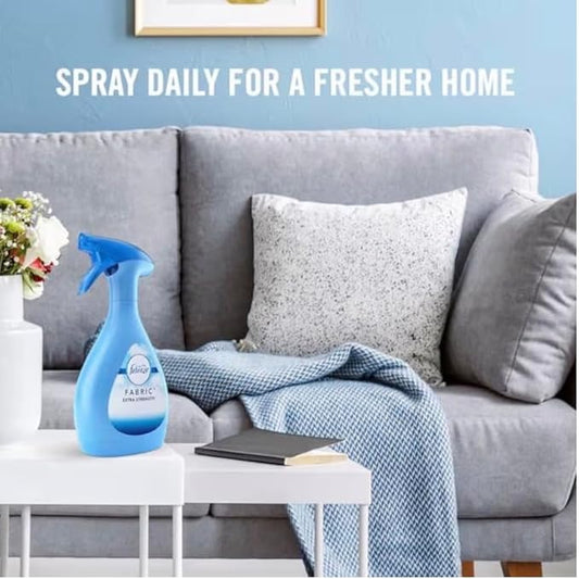 Febree-Air Freshener, Odor-Fighting Fabric Refresher, Couch Cleaner, Linen Spray, Multi-Use, Extra Strength Scent, 23.6 FL OZ value (2pack)