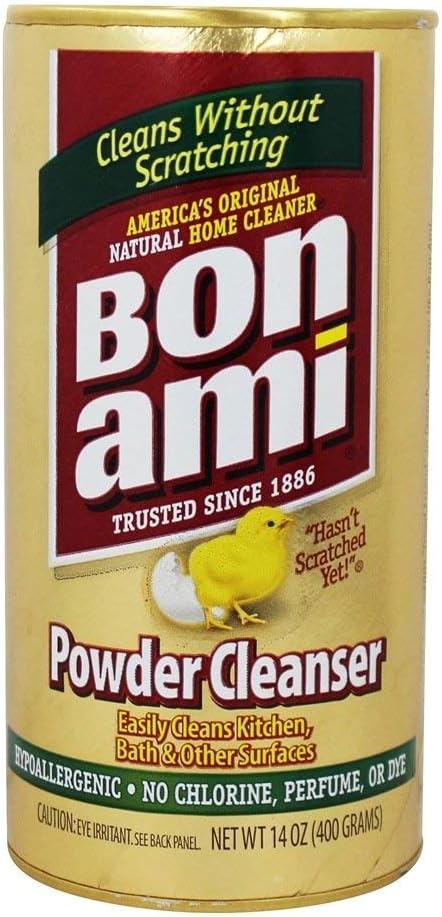 BON AMI - All Natural Powder Cleanser Kitchen & Bath - 14 oz.
