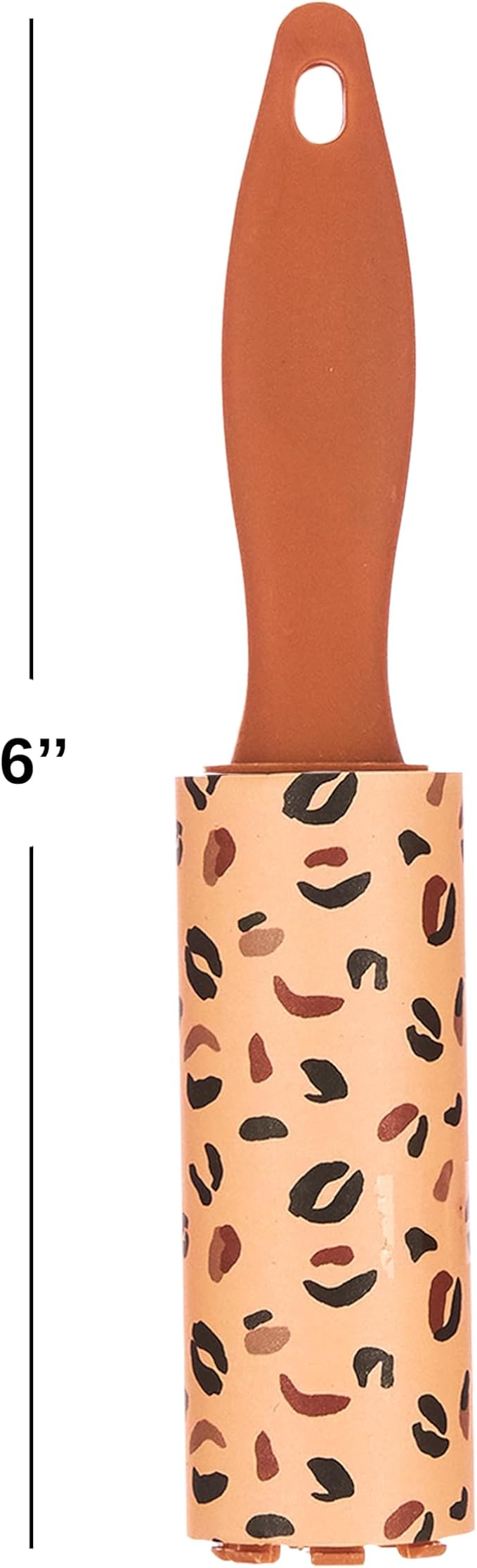 Expressions 5pc Mini Lint Rollers Value Pack - Colorful Compact Mini Lint Roller for Travel, Household Essentials Pet Hair Removal Tool & Lint Removers for Clothing (Brown)
