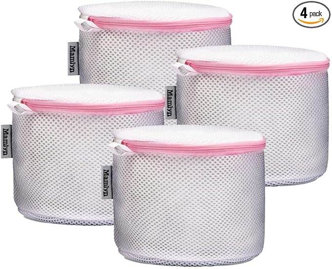 Mamlyn Mesh Bra Bags for Washing Machine, Lingerie wash Bags for Laundry