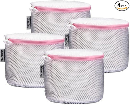 Mamlyn Mesh Bra Bags for Washing Machine, Lingerie wash Bags for Laundry