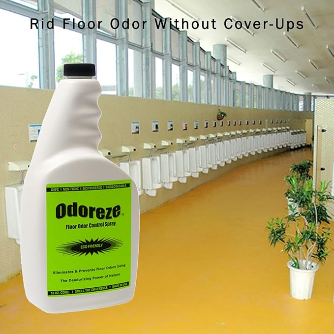 Natural Probiotic Floor, Tile & Grout Deodorizing Cleaner & Spray Concentrate: 32 oz. Concentrate Makes 128 Gallons
