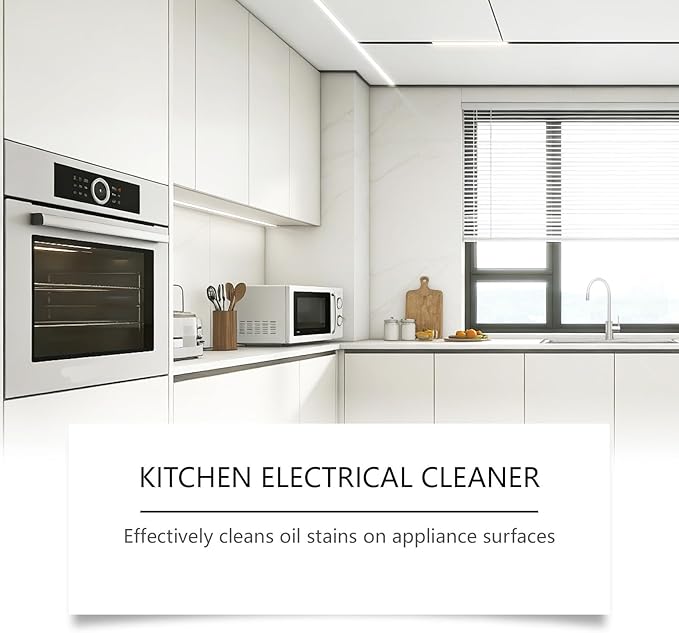 IElectrolyzed Ion Kitchen Cleaner Spray - Multipurpose Household Cleaner for Countertops, Stainless Steel, Appliances & More, Removes Grease & Residue, Fresh Scent, 120ml (1 Bottle) (A)