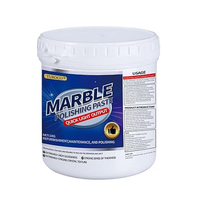Marble Polishing Paste, Polishing Compound – Quartz Cleaner Countertop, Granite Cleaner & Marble Sealer and Protector–Multi-Surface Stone Care– Streak-Free Formula(2.2LB)