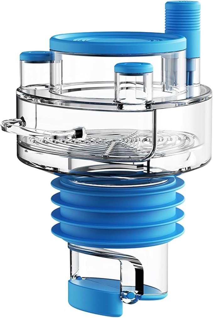 Clear ABS Sink Drain Diverters with Blocking & Clog Detection Quick Install for Kitchen/Bathroom Plumbing Systems Visible Flows Kitchen Filter Device