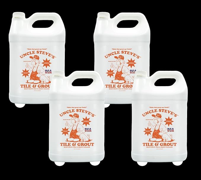 UNCLE STEVE'S® Tile & Grout Cleaner (4, 1 Gallon)