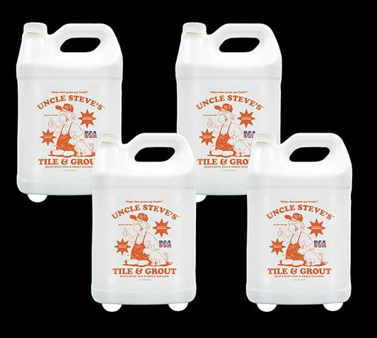 UNCLE STEVE'S® Tile & Grout Cleaner (4, 1 Gallon)