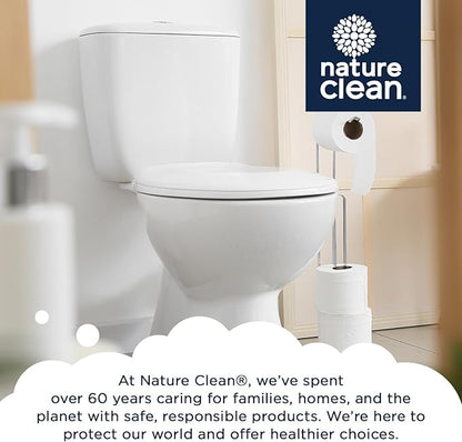 Nature Clean Natural Toilet Bowl Cleaners Strips 3 x 45 count, Plastic-Free Packaging, Refresh Toilets & Bathroom. No Splash.