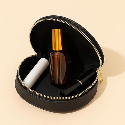 6Packs 30ml/1Oz Amber Glass Spray Bottles For Essential Oils Refillable Fine Mist Liquid Containers Mini Travel Glass Atomizer Bottles for Cleaning Perfume Essential Oils