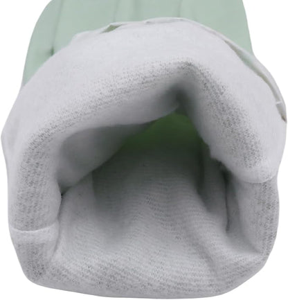 RARITYUS Household Kitchen Cleaning Gloves Waterproof Cotton Lined Dishwashing Non-Slip Long Cuff Gloves