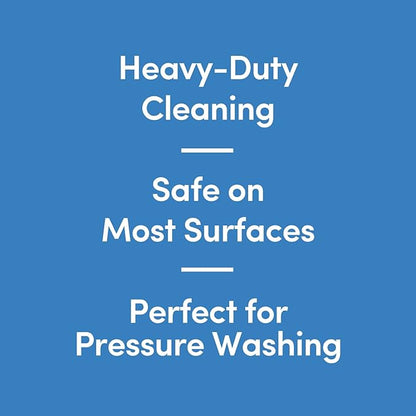 Bioesque Heavy Duty Multi-Surface Cleaner & Degreaser Concentrated Professional Formula, 1 Gallon (Pack of 1)