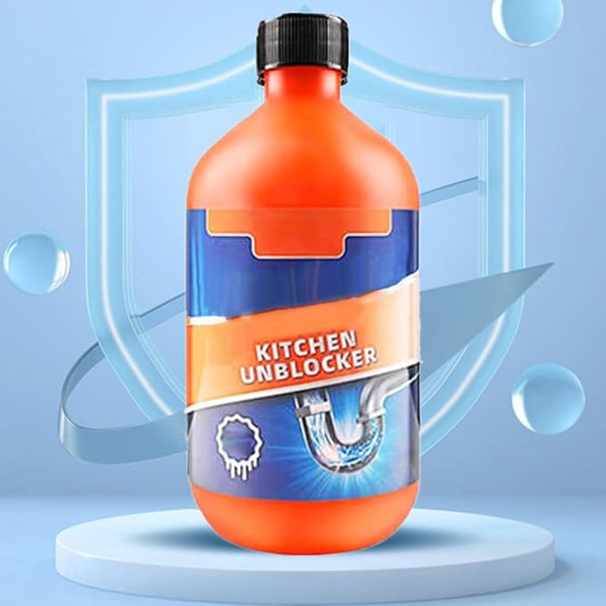 Pipeline Dredging Agent-Momeng Kitchen Unblocker, 2024 New Powerful Pipe Dredge Agent, Foaming Lemon Drain Cleaner, Sink Drain Cleaner for Kitchen Toilet (4)