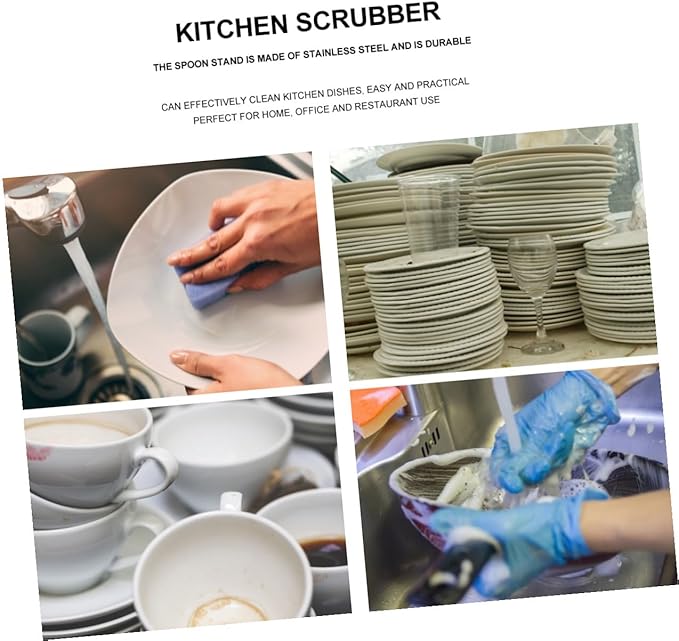 VILLCASE 4pcs Cotton Kitchen Cleaning Cloth Set, Absorbent Dish Towels, Sturdy Non-linting Washable Multi-Functional Kitchen Wipes for Household Cleaning