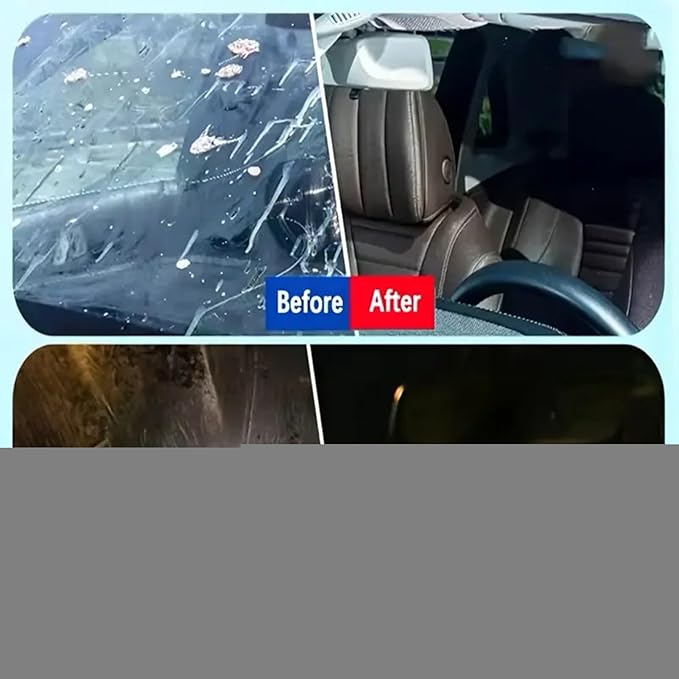Glass Scratch Eraser,Car Glass Polishing Cleaner | Vehicles Scratch Remover Polish Paste - for Mirror Shower Doors for Truck Automotive RV Outdoor Road Trips Pickup Parking Bathroom