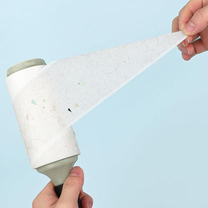 4.5 inch Lint Roller Refills Only Compatible with Spotty Jumbo Extra Sticky Adhesive Lint Roller Pet Cat & Dog Removal for Clothes and Furniture, Pack of 5 Refills, 300 Sheets Total