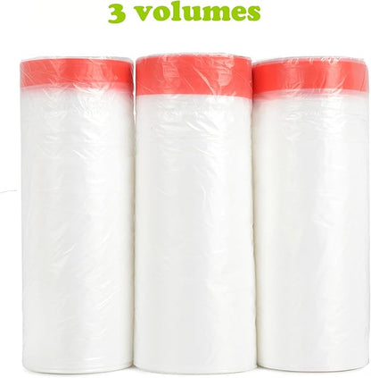 Ultra Thick Heavy Duty Plastic 16-18 Gallon Drawstring Trash Bags White Leak Proof Large Garbage Bags for Tall Kitchen Home Office Outdoor (18 Gallon Drawstring Trash Bags)