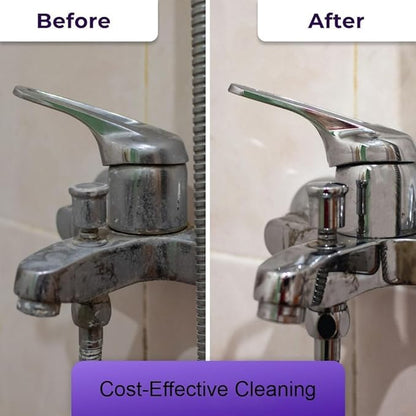 The All-In-One Multi Purpose Cleaning System - Cleaning Spray for Instant Stain Removal, With Concentrated Cleaning Tablets, for Home, Kitchen, Bathroom & More (1 Bottle+12 Pcs)
