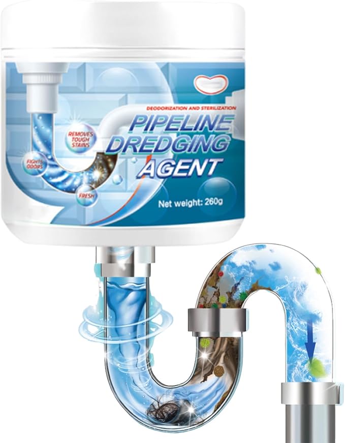 Powerful Pipe Dredging Agent,Efficient Pipe Dredging,The Unclogging Cleaner,Sink And Drain Cleaner,For Kitchen And Toilet Pipelines