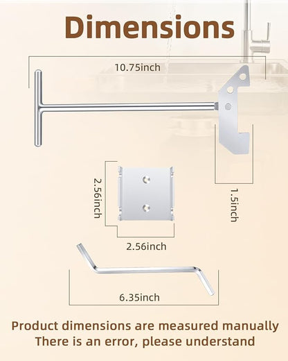 Garbage Disposal Wrench Tool& Garbage Disposer Unjamming Wrench - Universal Fit for Moen/Waste King/SinkErator | Easy Kitchen Sink Clog Unblocker