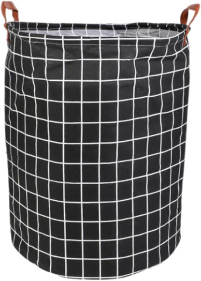 1PC Folding Laundry Basket Round Storage Bin Bag Large Hamper Collapsible Clothes Toy Basket Bucket Organizer Large Capacity