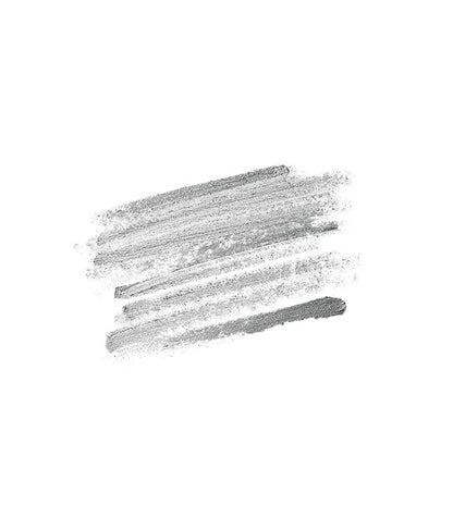 MAKE Beauty Continuum Waterproof Gel Eyeliner Pencil. Creamy, Pigmented Multi-Use, including Waterline with Built-in Sharpener and Blending Brush. Smudge-Proof Makeup. Shade - Interstellar, Silver