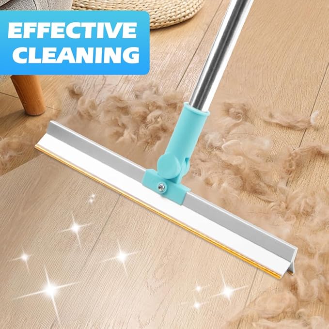 3Pcs Carpet Rake for Pet Hair Removal, with Adjustable Long Handle Pet Hair Removal Carpet Scraper, Dog & Cat Fur Brush & Scraper for Rugs, Floor Mats, Couches
