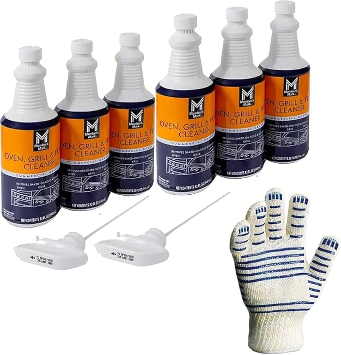 2 Pack Value Pack Oven, Grill and Fryer Cleaner (32 oz, 3 pk.) Total 6 Pack (192 oz)
