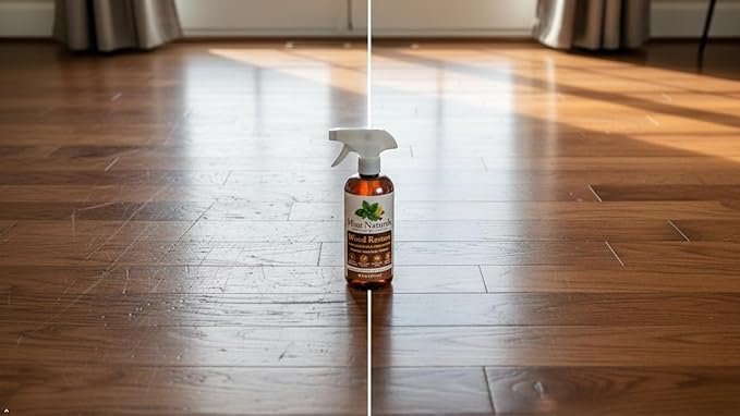 Natural Wood Cleaner & Furniture Conditioner – Plant-Based Polish Formula That Helps Clean & Protect Wood Surfaces, 16 oz – Made in USA