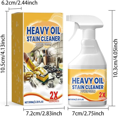 Kitchen Cabinet Cleaners and Polishers, All Purpose Kitchen Heavy Oil Cleaning Agent, Multi-effect Powerful Kitchen Heavy Grease Cleaner for Pots and Pans, Countertops (3pcs)