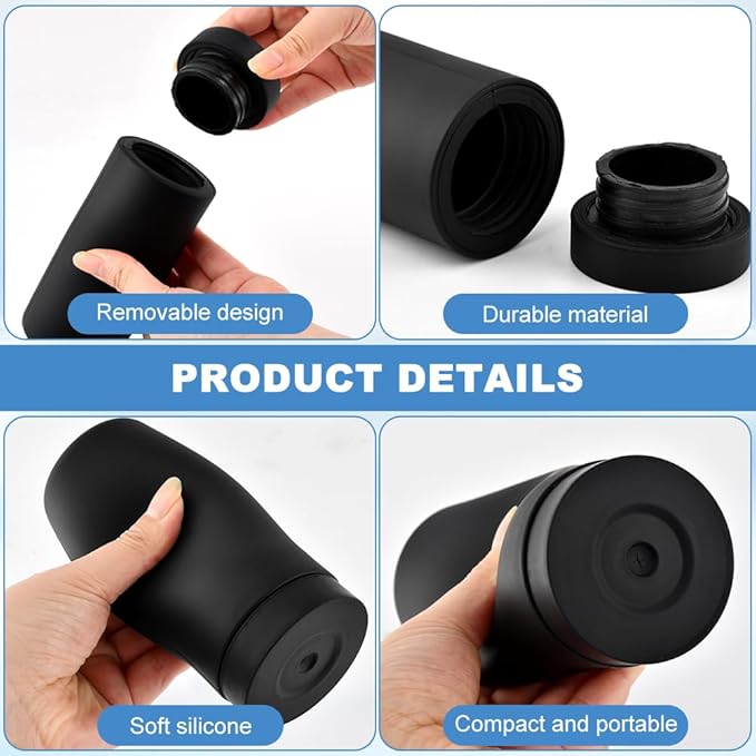 Silicone Dishwashing Soap Dispenser, Refillable Leakproof Dish Detergent Dishwashing Liquid Dispenser, Dish Soap Silicone Squeeze Bottle for Kitchen and Bathroom
