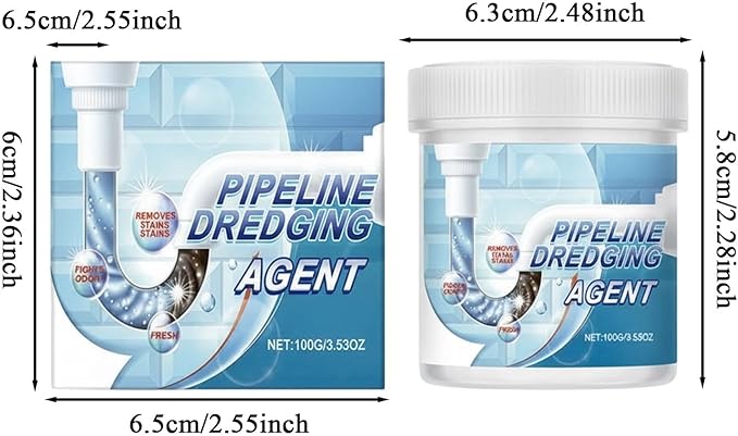 Sink Unblocker | 200 g of Powerful Unclogging Agent | Unclogging Agent | for Kitchen Bathroom Shower and Pipes