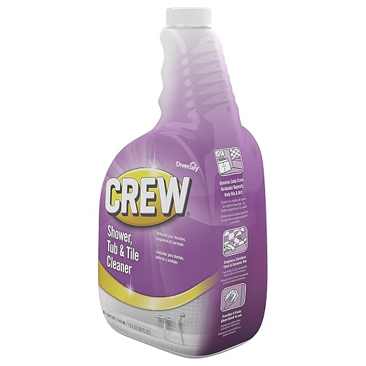 CREW Diversey CBD540281EA Shower, Tub & Tile Cleaner, Liquid, 32 oz