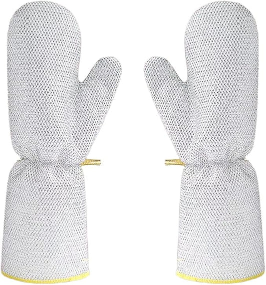 Multipurpose Dishwashing Wire Gloves, 2026 New Steel Wire Cleaning Kitchen Gloves with PVC Lining, No Fray Durable Design