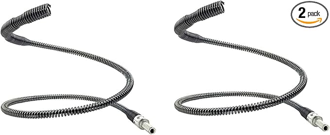 2X Spring Pipe Dredging Tools Drain Cleaner Sewer Sinks Basin Pipeline Clogged Remover Bathroom Toilet Cleaning Tools