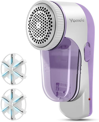 Fabric Shaver, Rechargeable Sweater Shaver, Lint Shaver with 6-Leaf Blades, Electric Lint Remover for Clothes & Furniture, Couch Pilling Remover Depiller for Removing Fuzz, Lint, Pills, Bobbles