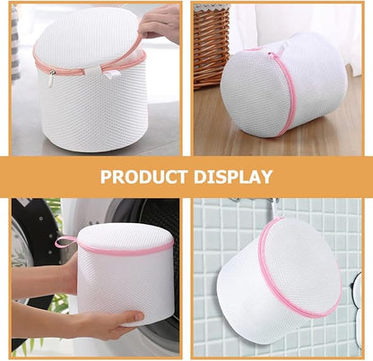 3pcs Mesh Laundry Bags for Delicates and Underwear Washing Bags with Anti-deformation Design for Washing Machine Use