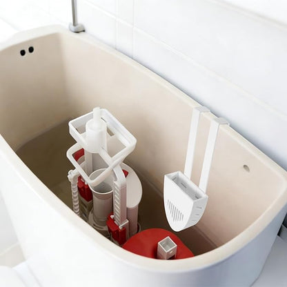 2 Sets Toilet Tank Tablet Holder, Hanging Toilet Bowl Carrier Hook Tablet Holder Hanger Bracket Caddy Avoids Dissolved from Polluting Water Tank Cleaning