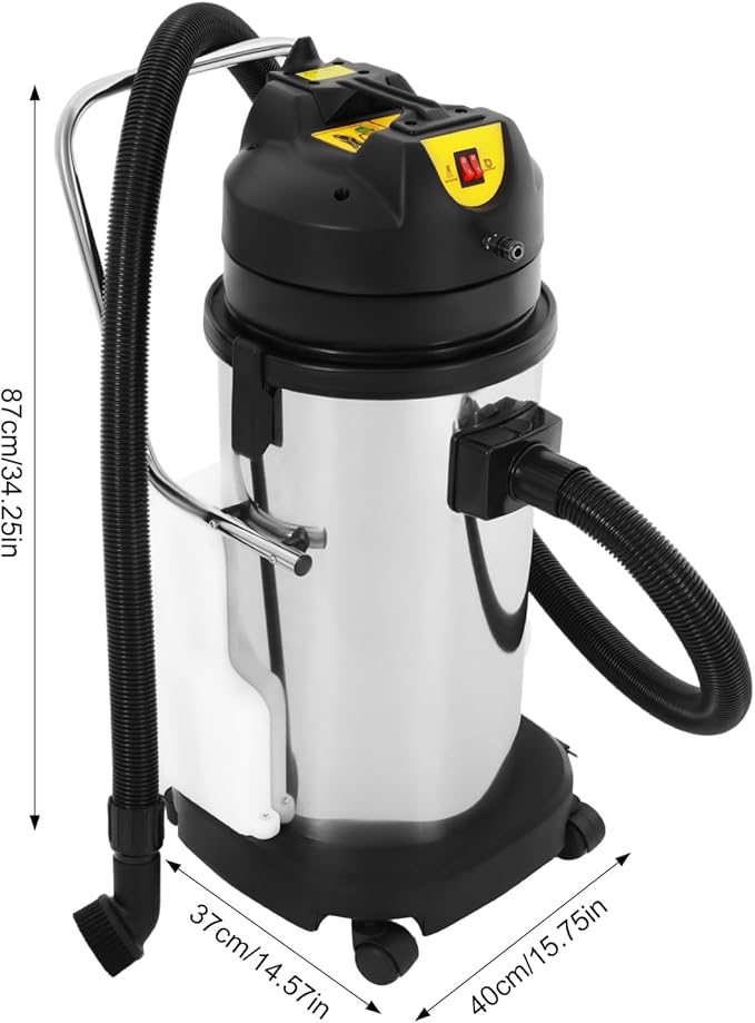 Commercial Carpet Cleaning Machine, 1000w 40l/11gal, 3 In 1 Carpet Extractor Carpet Spraying Floor Brush Cleaner Extractor Vacuum Washing Machine for Hotels, Guest Houses, Dry Cleaners, Offices