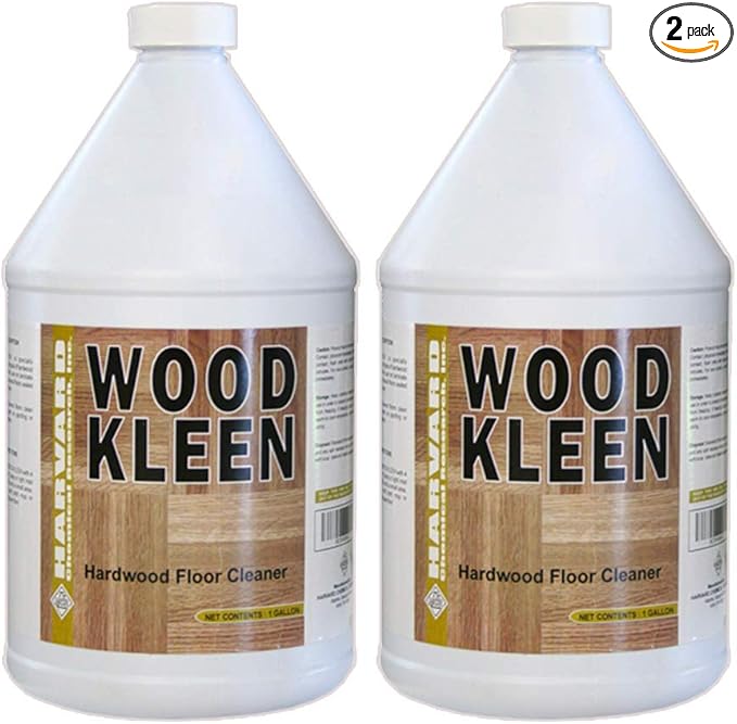 Wood Kleen Hardwood Mop On Cleaner 1 GAL [Set of 2]