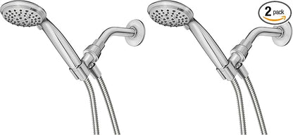 Moen Attune Chrome Handheld Showerhead, Six Function Removable Hand Shower with 60-Inch Hose, 218H0 (Pack of 2)